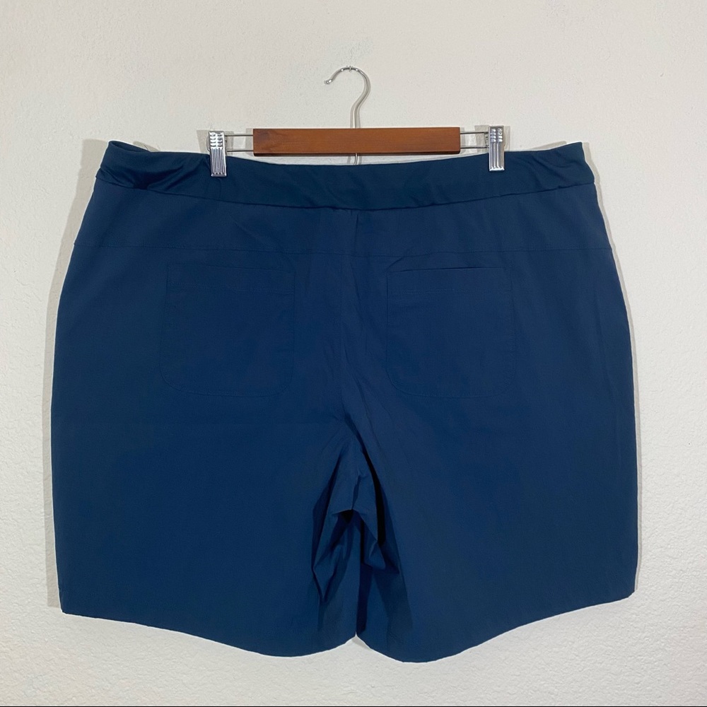 Active Life sz:XXL Constellation Blue Nylon Lounge Shorts Stretch Spandex Waist - Picture 4 of 8